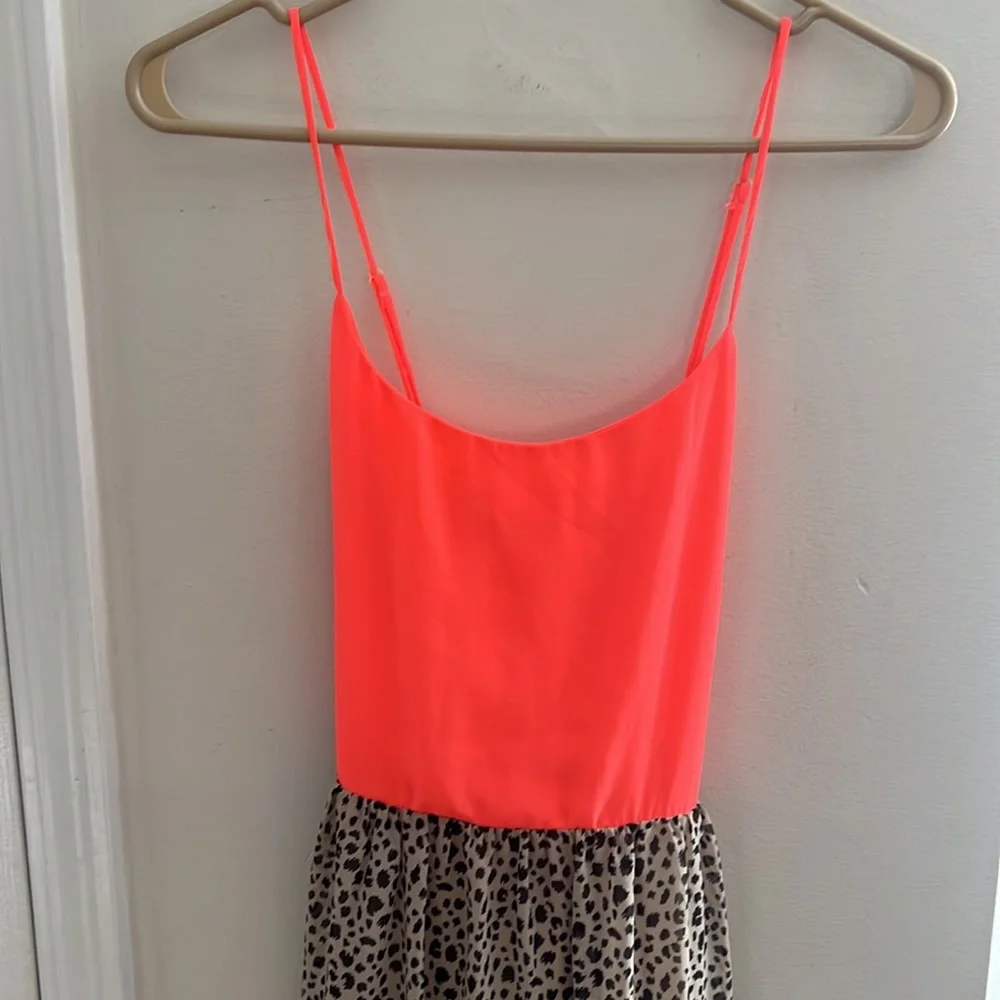 CHARMING CHARLIE LEOPARD MAXI DRESS - Picture 2 of 5
